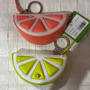 Kate Spade coin purse n keychain new both